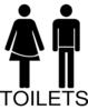 Female And Male Toilets Clip Art