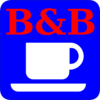 B&b Blu/rosso 2/a Clip Art