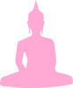 Pink Buddha 2 Clip Art