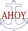 Ahoy Anchor Clip Art