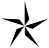 Texas Star White Clip Art