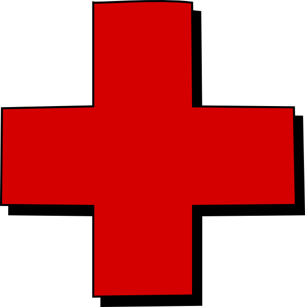 free clip art red cross - photo #2