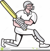 Cartoon Cricket Clipart Image