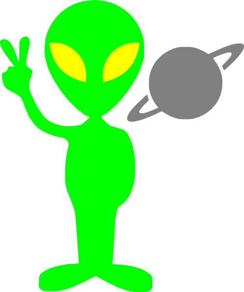 Alien Clip Art at Clker.com - vector clip art online, royalty free