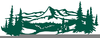 Free Mountain Range Clipart Image