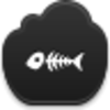 Fish Skeleton Icon Image