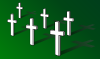 Crosses On Field Remembrance Day Clip Art