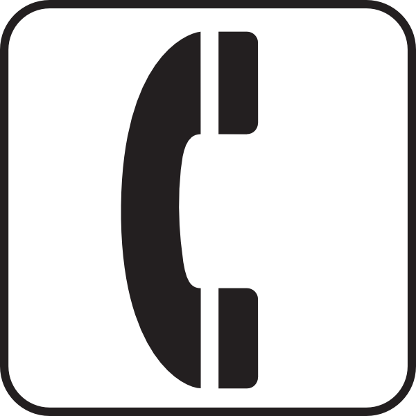 free clipart phone symbol - photo #25