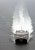 High Speed Vessel Two (hsv 2) Swift Glides Through The Waters Of The Atlantic Ocean. Image