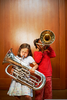 Playing Brass Instruments Image