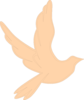 Flying Dove 1 Clip Art
