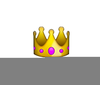 Emoji Crown Background Image