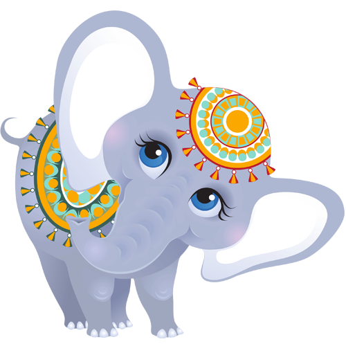 indian elephant clipart free - photo #2