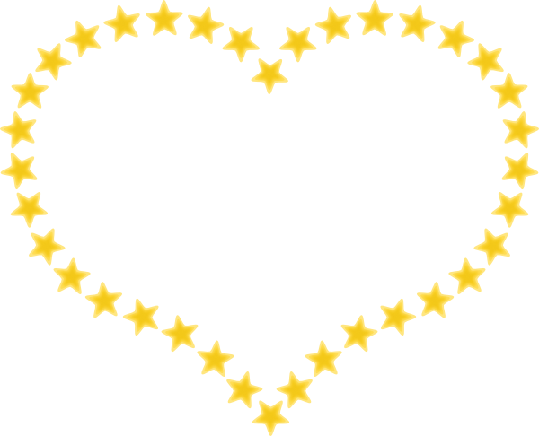 star border clipart. Heart clip art