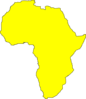 Yellow Africa Clip Art