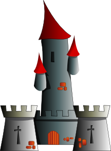 Castle 6 Clip Art