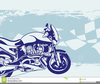 Free Motorcycle Clipart Image