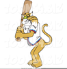 Sports Mascots Bobcat Clipart Image