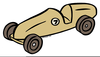 Pine Car Derby Clipart Image