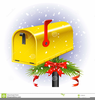 Free Christmas Mailbox Clipart Image