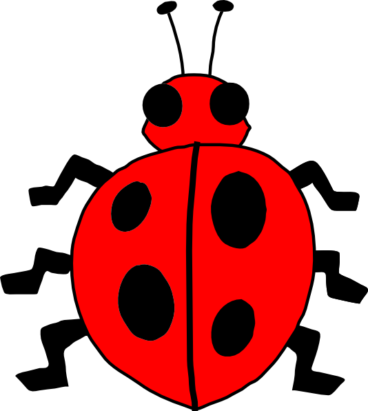 cute ladybug clipart free - photo #31