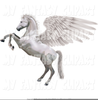 Winged Horse Clipart Image