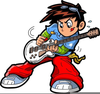 Cartoon Rock Clipart Image