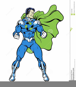 Comic Book Character Clipart Image