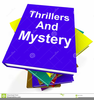 Mystery Books Clipart Image