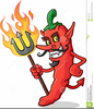 Devilish Grin Clipart Image