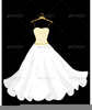 Wedding Gown Clipart Image