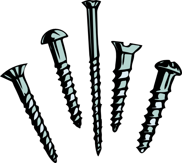 clipart of screws and nails - photo #2