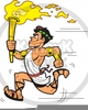 Ancient Greek Olympic Clipart Image