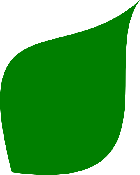 clipart green leaf logo icon - photo #47