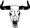 Cow With Horns Clipart Image