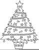 Christmas Presents Clipart Black And White Image