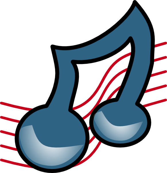 Musical Symbol Bold clip art