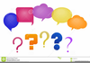 Stock Clipart Question Marks Image