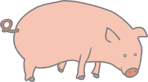 Pig 5 Clip Art