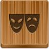 Free Wood Button Theater Symbol Image