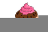 Blueberry Muffin Clipart Image