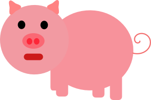 Pig 6 Clip Art