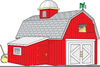 Animals Barn Clipart Image