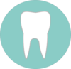Tooth In Circle Clip Art