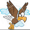 Baby Bird In Nest Clipart Image