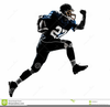 Vintage Football Player Clipart Image