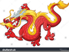 Chinese Dragon Vector Clipart Image