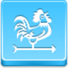 Free Blue Button Icons Weathercock Image