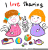 Shared Reading Clipart Image