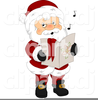 Christmas Trumpets Clipart Image